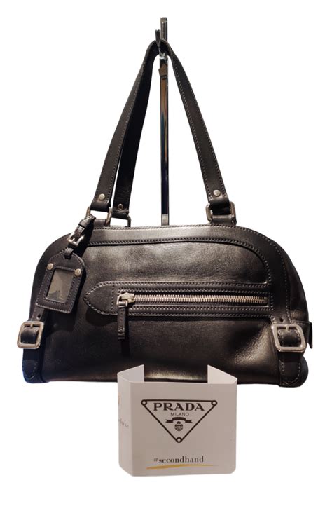 bauletto ysl nero cuoio